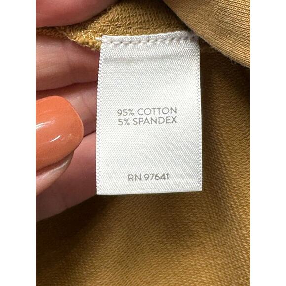 J Jill Tan Brown Women Knit Spandex Cotton Blazer Size S Oversized EUC - Picture 7 of 9